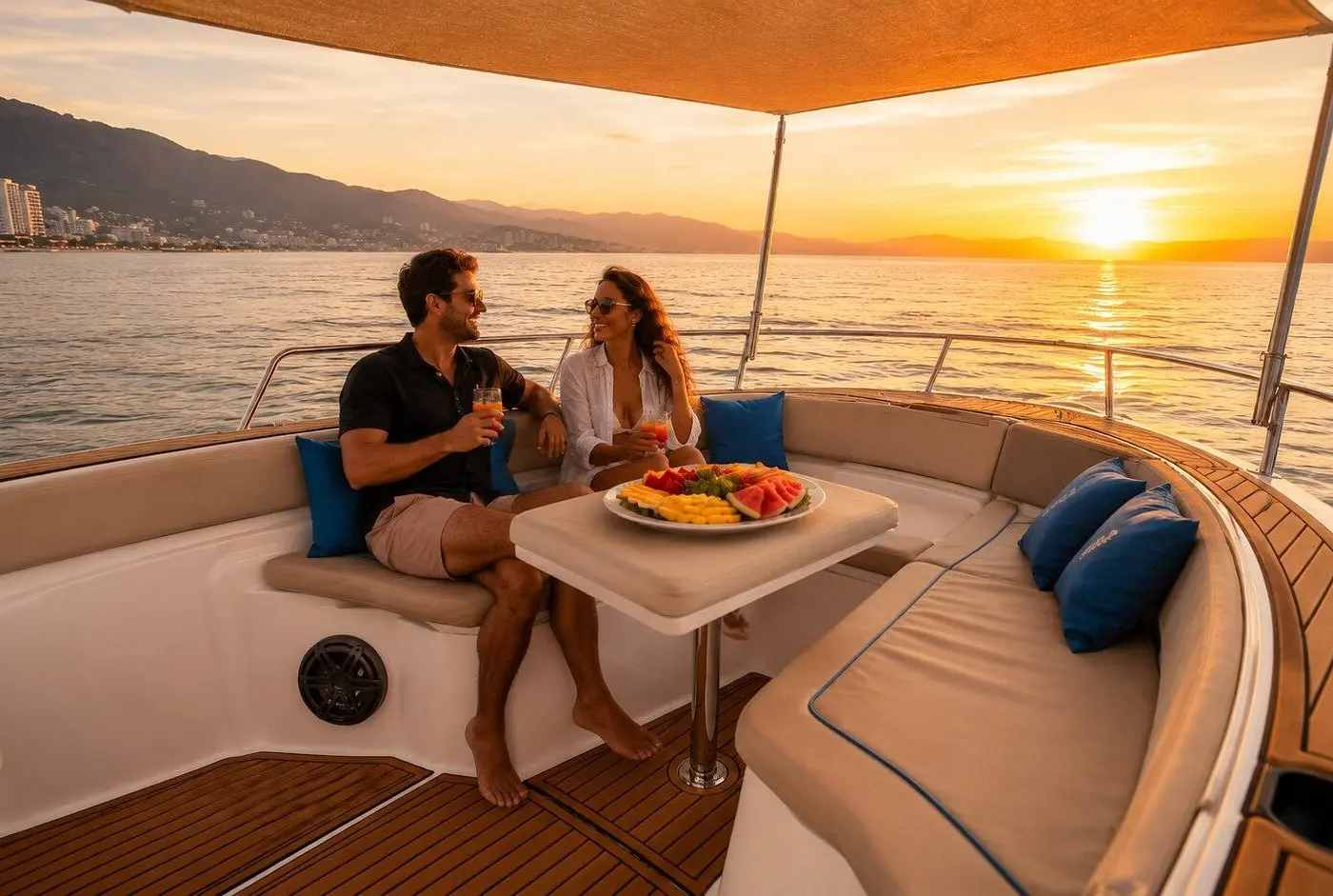 Return to the Marina Cruise back to La Cruz Marina at the end of your charter