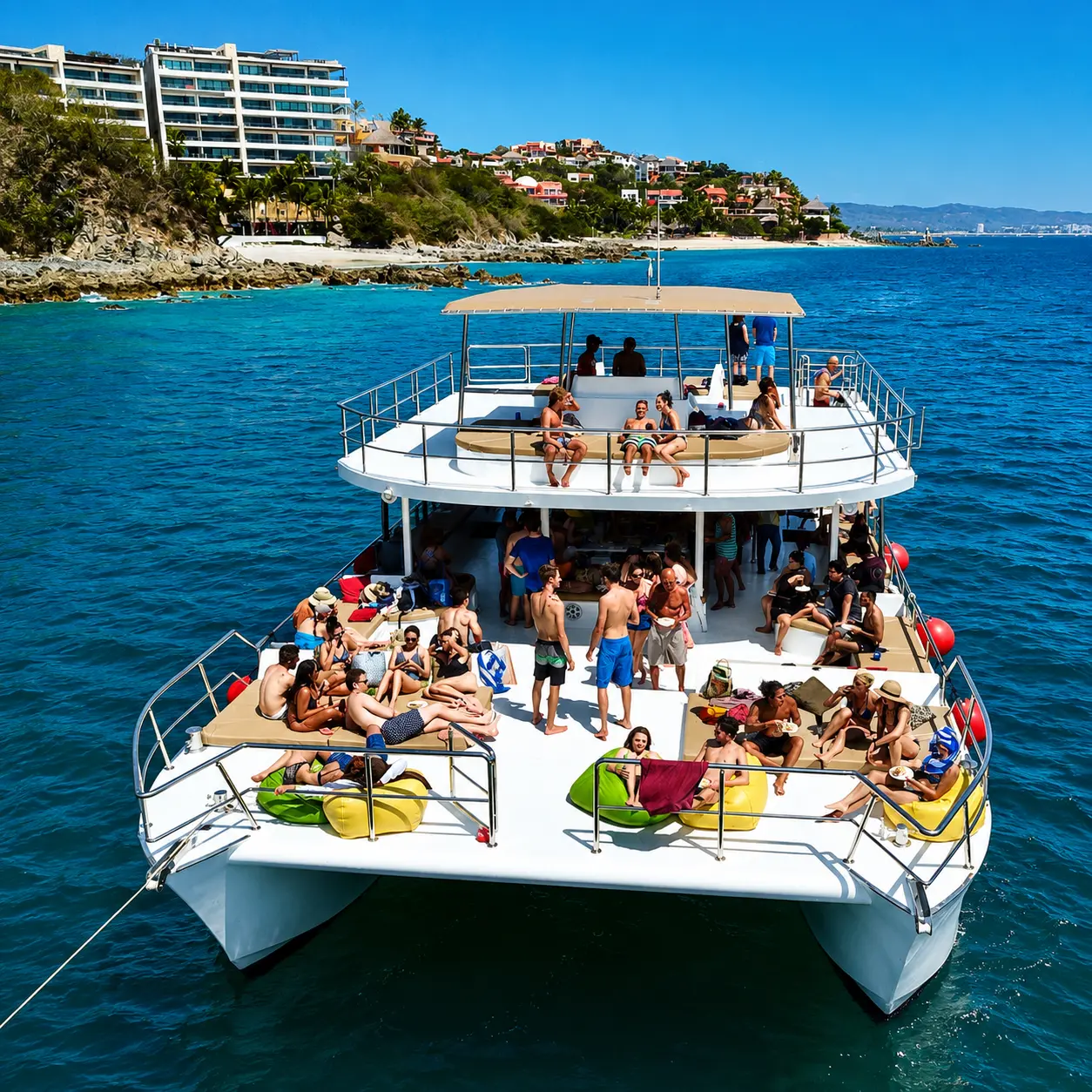 Board at La Cruz Marina Meet at Dock #1 and choose from five start times between 9:00 and 11:00