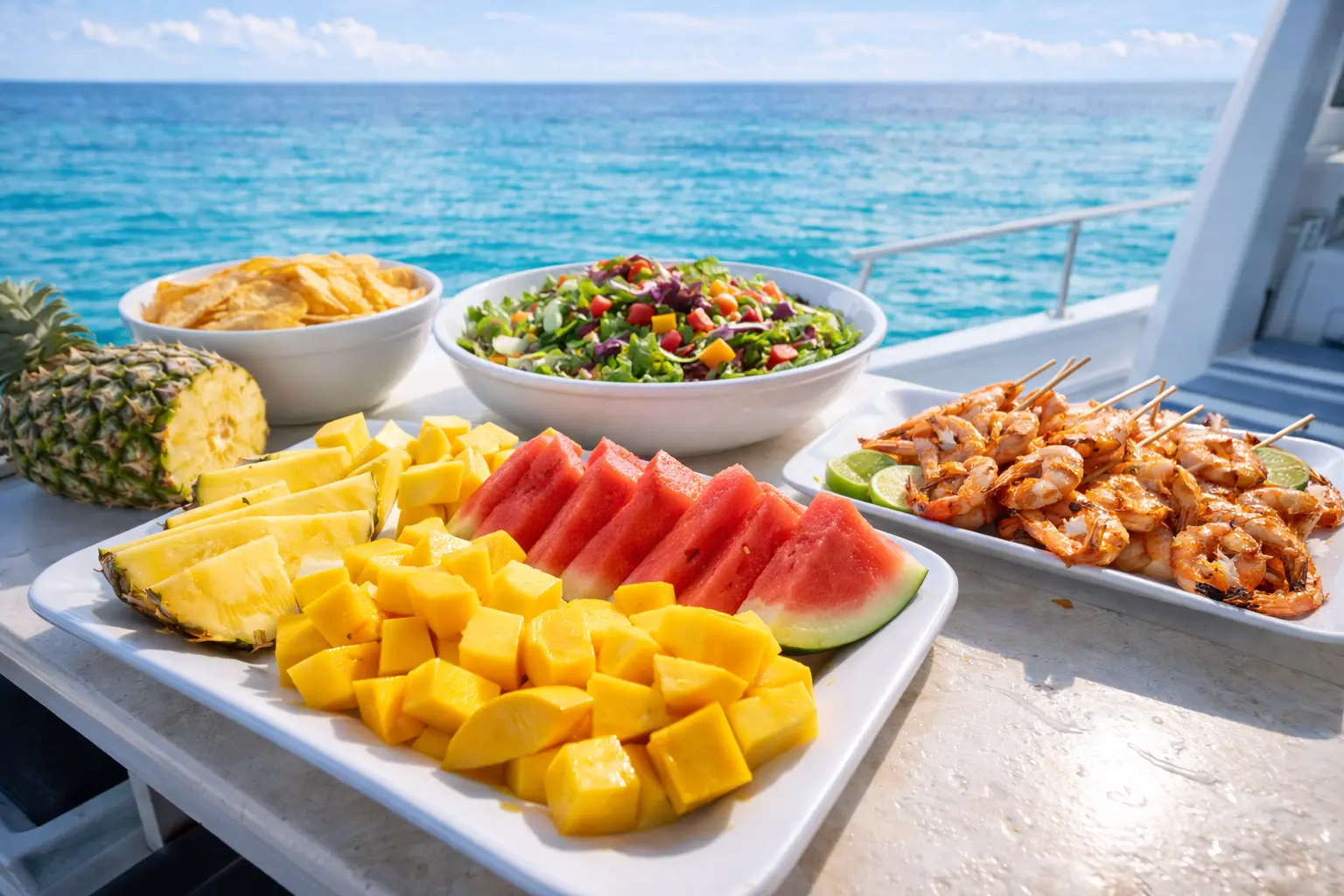 BBQ Lunch, Open Bar & Caribbean Vibes