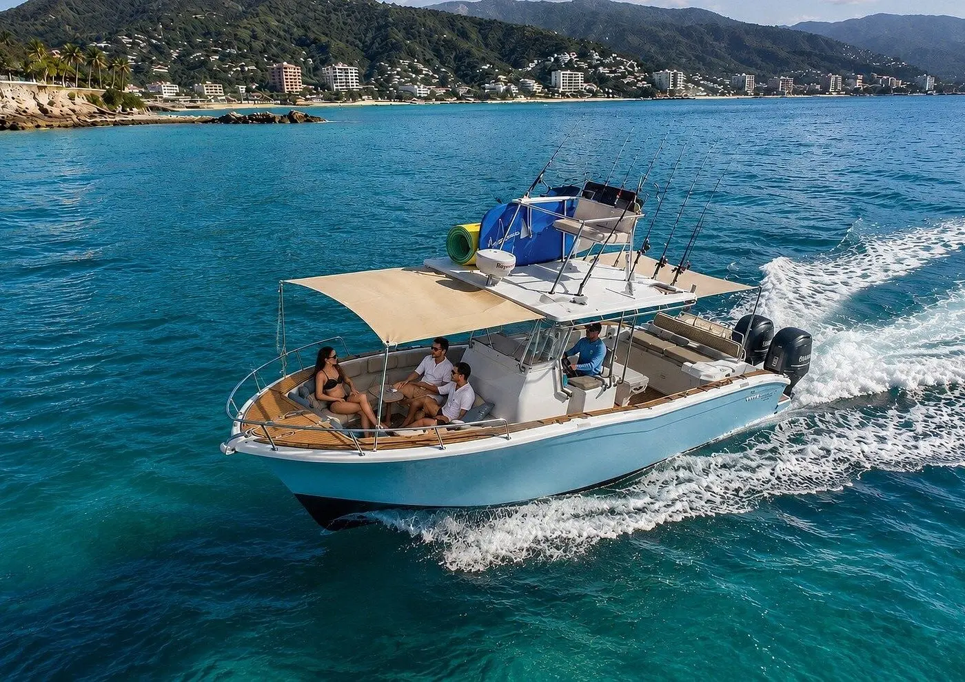 Cruise The Punta Mita Coast Head along the coast at your own pace, with the sound system playing your playlist