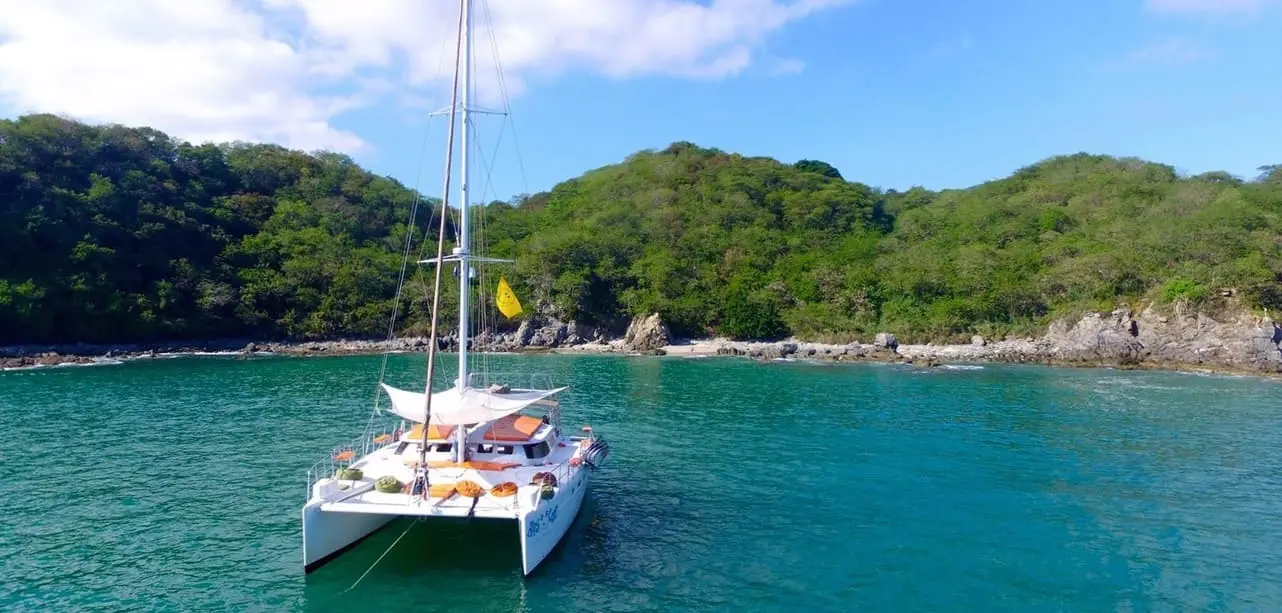 Return to the Marina Cruise back to La Cruz Marina at the end of your charter